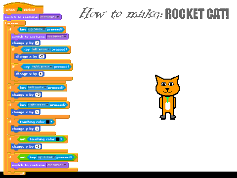How to make rocket cat!