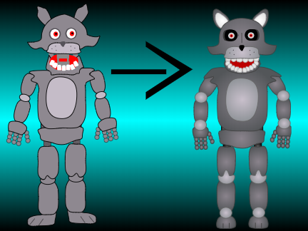 (Re-modeled) Oscar the Wolf for IippoHa