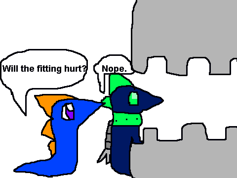 The fitting machine