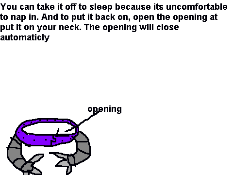 How to take off or put on your battle collar