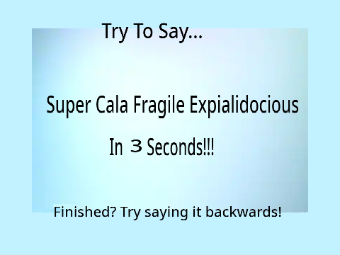crazy word #1