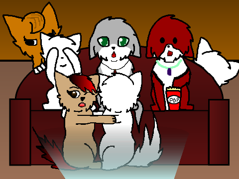  Add Yourself Watching a Horror Movie remix remix remix