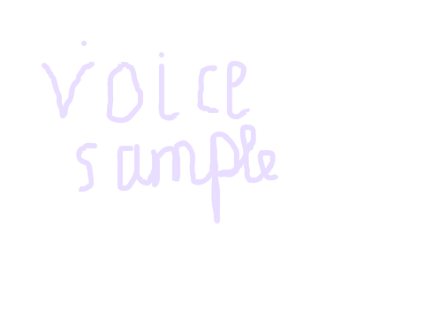 so...is my voice good? 