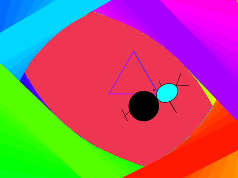 rainbow eye