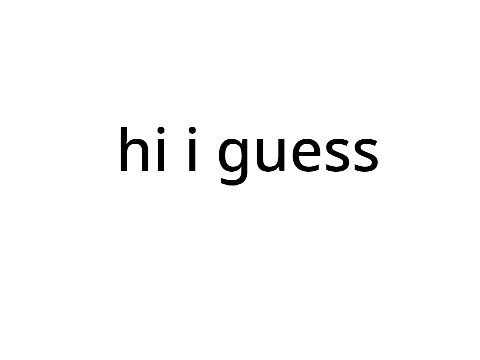 hello???