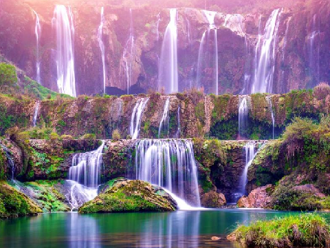Waterfall A Parallax