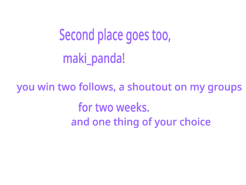 Animation Contest Results 