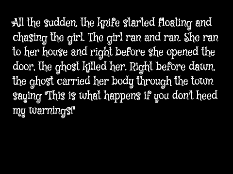 The Ghost of The Creek (Scary Story)