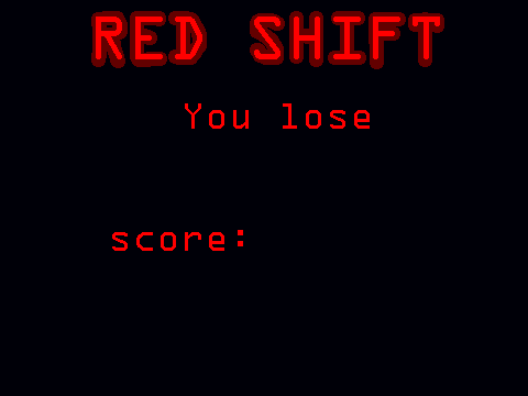 red shift