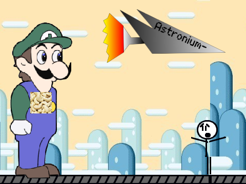 RUN FROM LUIGI!