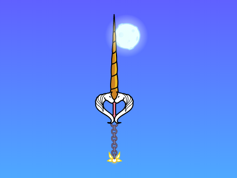 A keyblade for a friend.