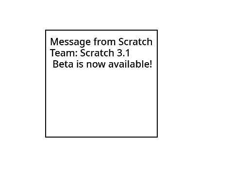 Scratch 3.1 Released! (A Dream I Had)