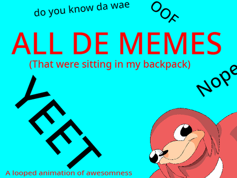 All de memes - 4th vector animation