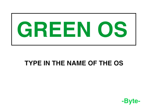 What should i call Alpha OS? CONTEST  {Entry}