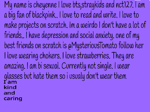 About me!! 
