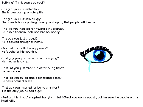 Anti-Bullying <3