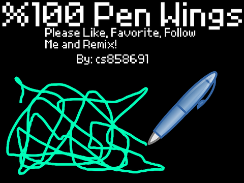 %100 Pen Wings
