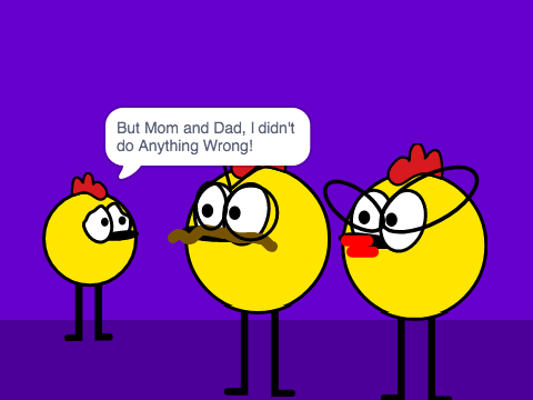 Peep gets grounded for nothing! - Quack UTTP
