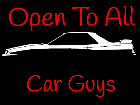 Open to all Car Guys Logo