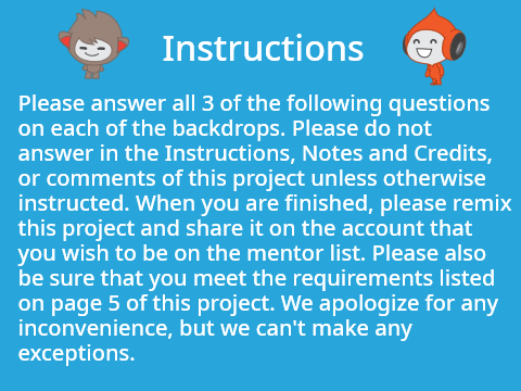 Scratch Mentor Application
