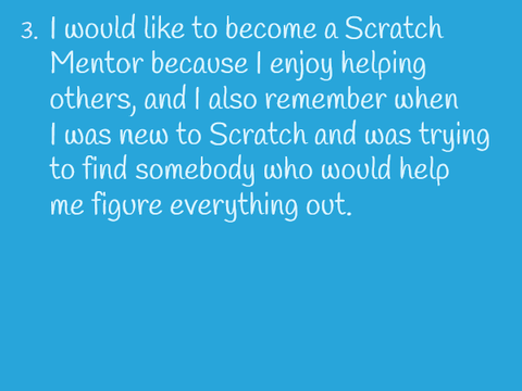 Scratch Mentor Application