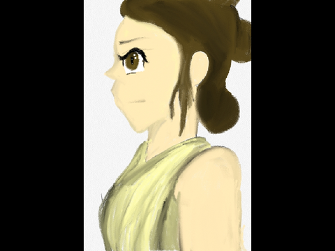 Rey from star wars
