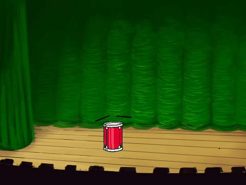 play a drum