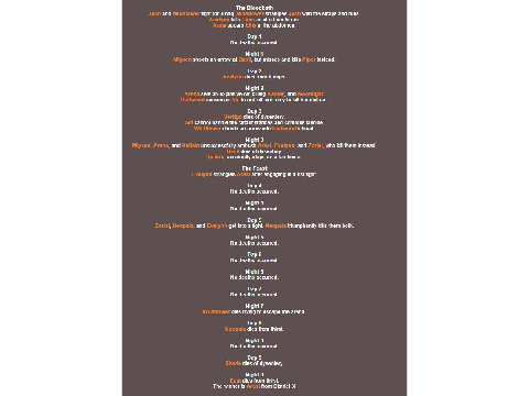 Hunger Games Generator