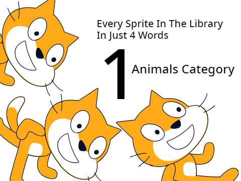Sprites In The Sprite Library In Just 4 Words Pt. 1