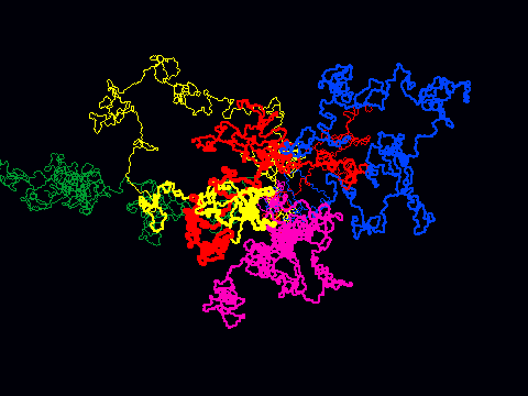 Colour wars (Screen Saver)