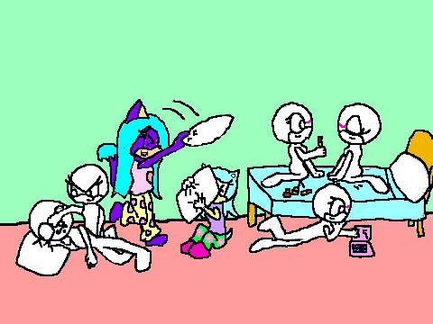 ADD YOURSELF TO VIXIE'S SLUMBER PARTY!!!!