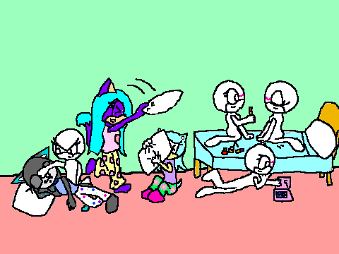 ADD YOURSELF TO VIXIE'S SLUMBER PARTY!!!!
