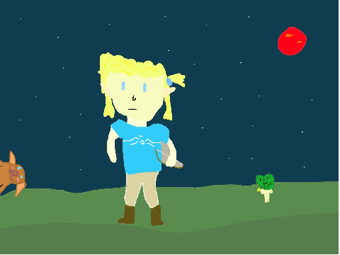 zelda breath of the wild chibi art