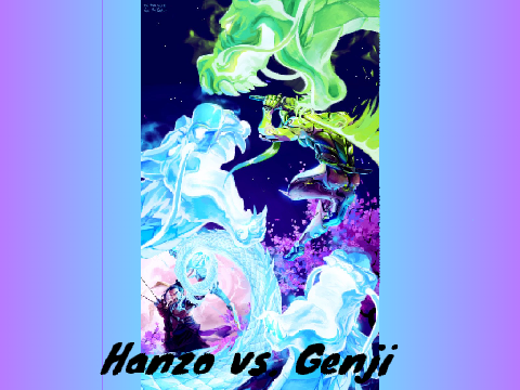 J.T Music Hanzo vs Genji Rap Battle Remix 