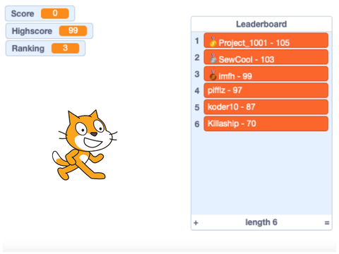 Leaderboard Demo