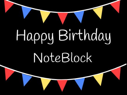 Happy Birthday - Noteblock