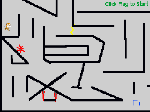 Maze V2 New Level with comments