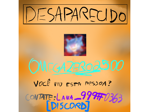 Aviso De Desaparecimento
