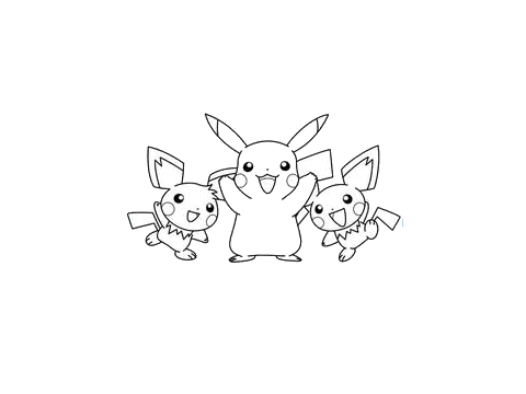 pokemon coloring contest