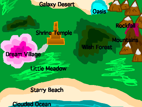Map + fanart 4 Sparkelybubble :D
