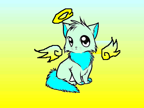 kitten coloring contest Entry