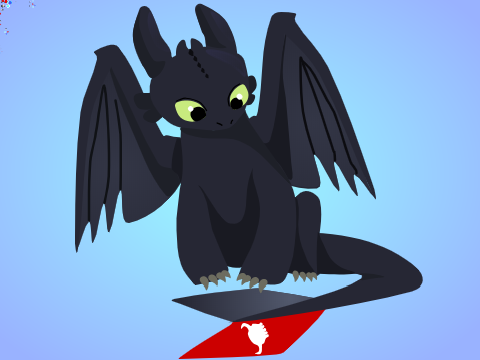 Toothless Drawing