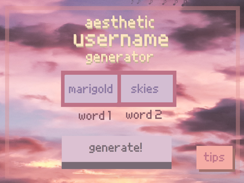 ♕ Username Generator