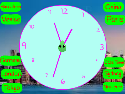  Pear Clock :l