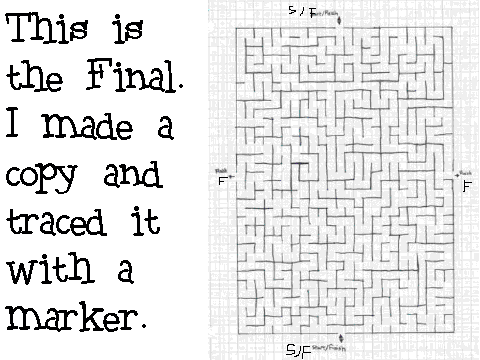 Tips for Drawing Mazes