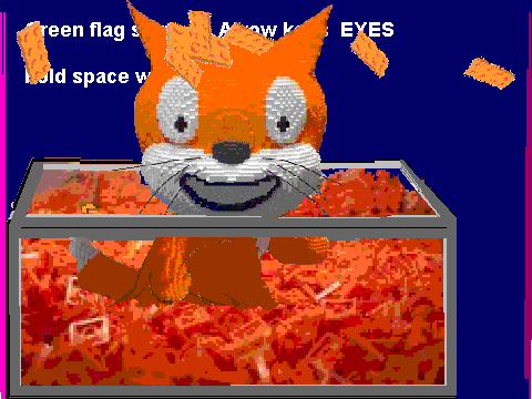 scratch kat LEGO