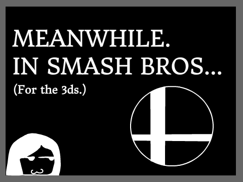 Meanwhile in Smash bros.