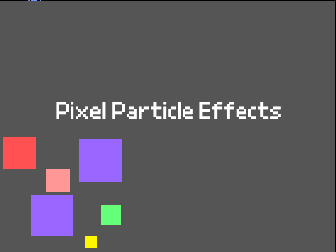 Pixel Particle effects