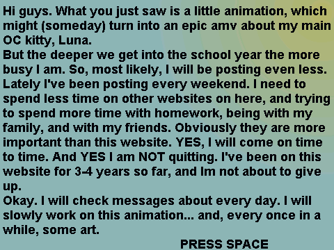 Notice/Possible AMV