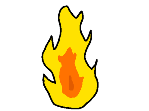 Fire is hot